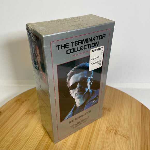 The Terminator Collection VHS 1995 2-Tape Box Set New Factory Sealed - Picture 4 of 4